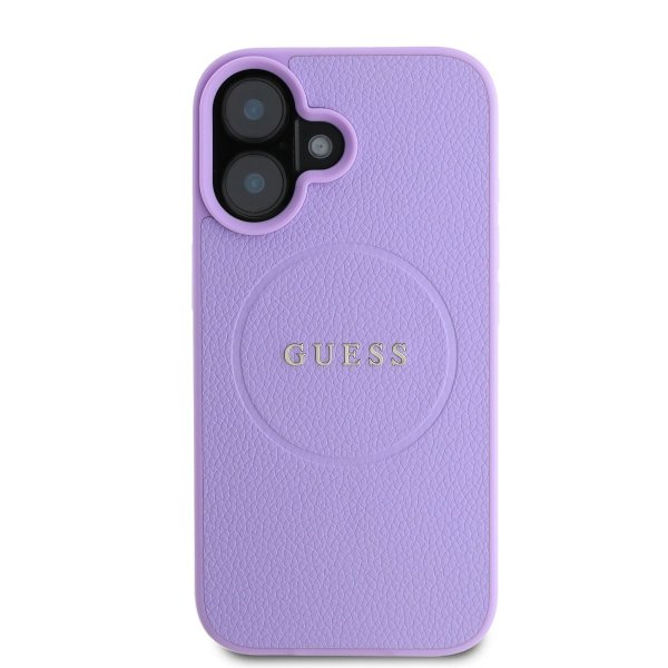 Guess PU Grained Classic Logo MagSafe Case Чехол для Apple iPhone 16