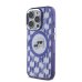 Karl Lagerfeld IML Monogram K&CH Heads MagSafe Case Защитный чехол для iPhone 16 Pro Max / фиолетовый