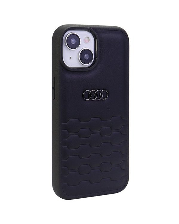 Audi GT Synthetic Leather Back Case Защитный Чехол для Apple iPhone 15 Plus
