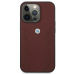BMW BMHCP13LRSPPR Back Case Кожанный Чехол для телефона Apple iPhone 13 / 13 Pro