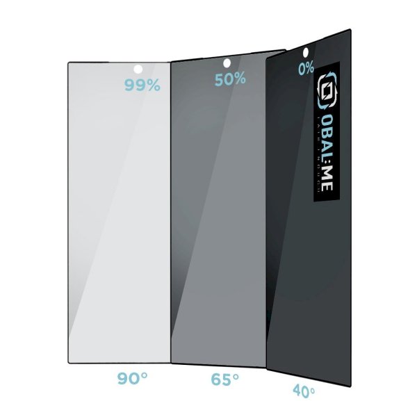 Обложка книги «OBAL:ME Privacy 5D Glass Screen Protector Защитное стекло для Samsung Galaxy S24 Ultra / чёрный»