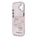 Karl Lagerfeld IML Multi K&CH Heads Case Защитный чехол для iPhone 17 / розовый