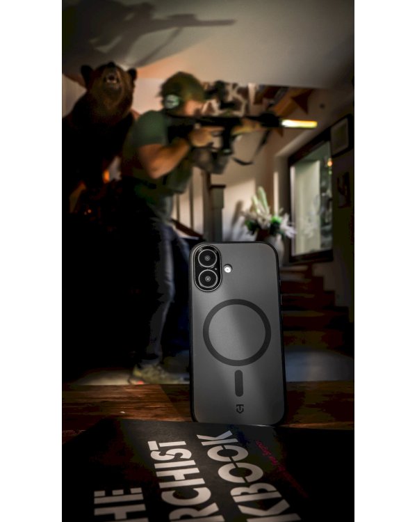 Tactical MagForce SmoothIsFast Cover Защитный чехол для Apple iPhone 16 Pro Max / асфальт