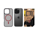 Дополнительное изображение книги «Tactical MagForce Hyperstealth 2.0 Cover Защитный чехол для iPhone 16 Pro / чёрный/красный»