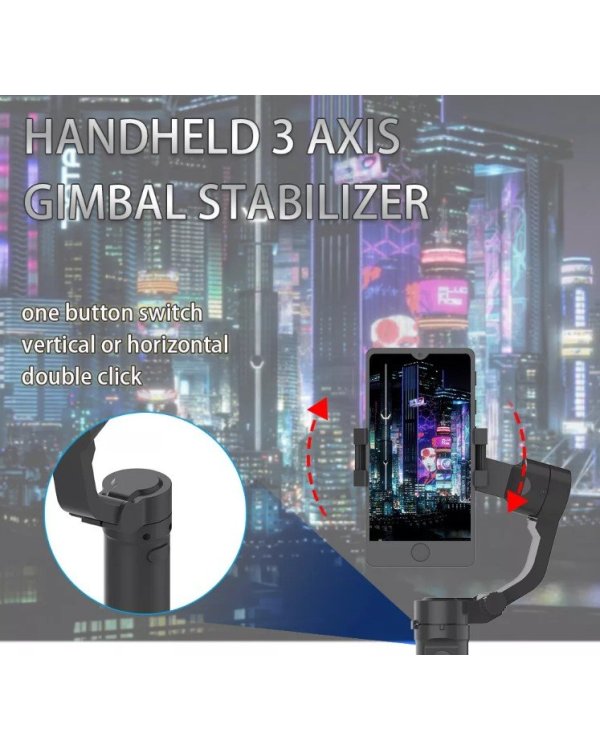 Mocco F3 Gimbal 3-осевой Cтабилизатор / Подставка для штатива / 4 - 6.5"