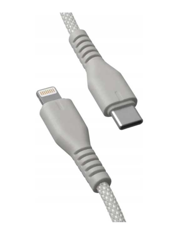 Qualo QKN-CL-18 Kабель USB-C - Lightning 12W / 1.5m / серый