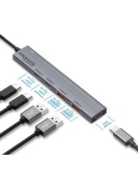 Promate LiteHub-Pro Hub 10Gbps 15W / 2x USB-A 3.2 / 2x USB-C 3.2