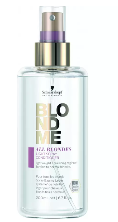 Schwarzkopf Professional BlondMe All Blondes Light Spray Кондиционер для волос 200ml Schwarzkopf Professional BlondMe All Blondes Light Spray Кондиционер для волос 200ml