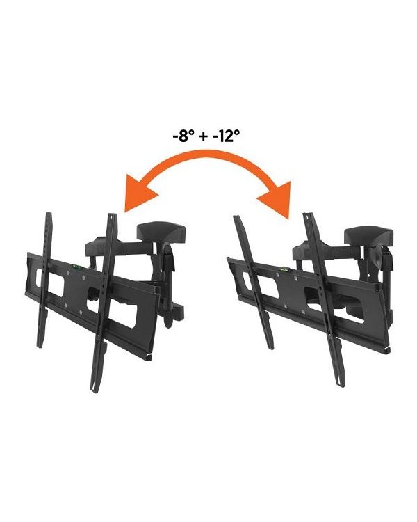 Lamex LXLCD116 Настенный поворотный ТВ кронштейн 85" / 50kg