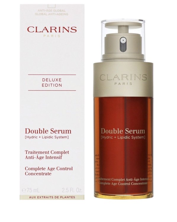 Clarins Double Serum Двухфазная Антивозрастная Сыворотка 75ml