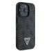 Guess Leather 4G Triangle Strass Защитный Чехол для Apple iPhone 16 Pro Max