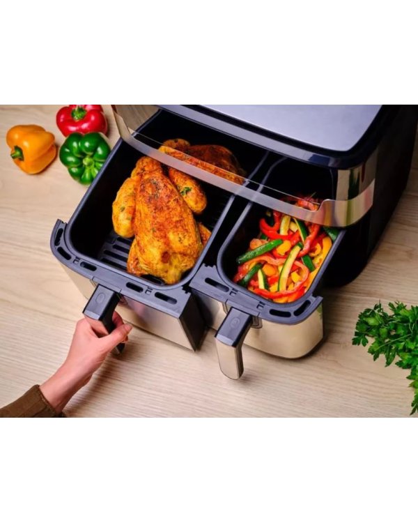 Tefal Dual Easy Fry & Grill EY905D Аэрофритюрница с горячим воздухом 8.3L 2700W