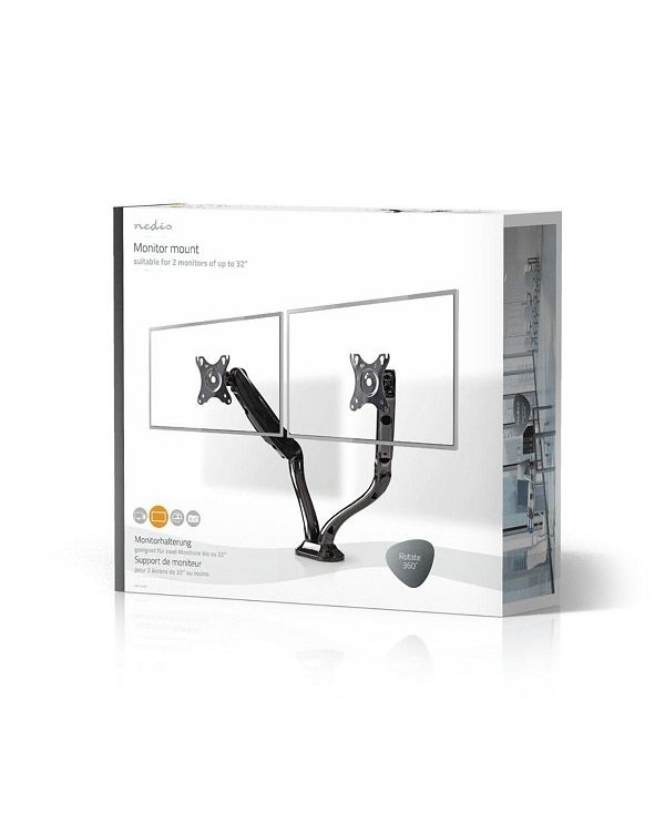 Nedis MMNTDO100BK Крепление для LED / LCD мониторов