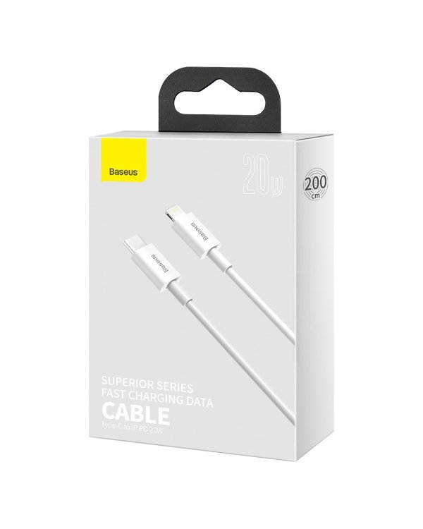 Baseus Superior Series Провод USB-C - Lightning PD / 2.0 m / 20W