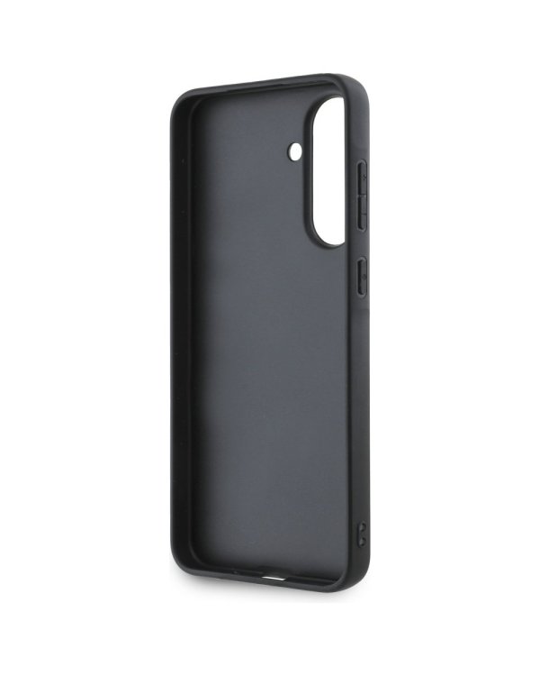Karl Lagerfeld PU Saffiano Metal Karl and Choupette Case Чехол для Samsung Galaxy A36 5G