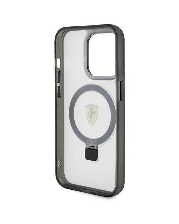 Ferrari Ring Stand MagSafe Back Case Защитный Чехол для Apple iPhone 15 Pro