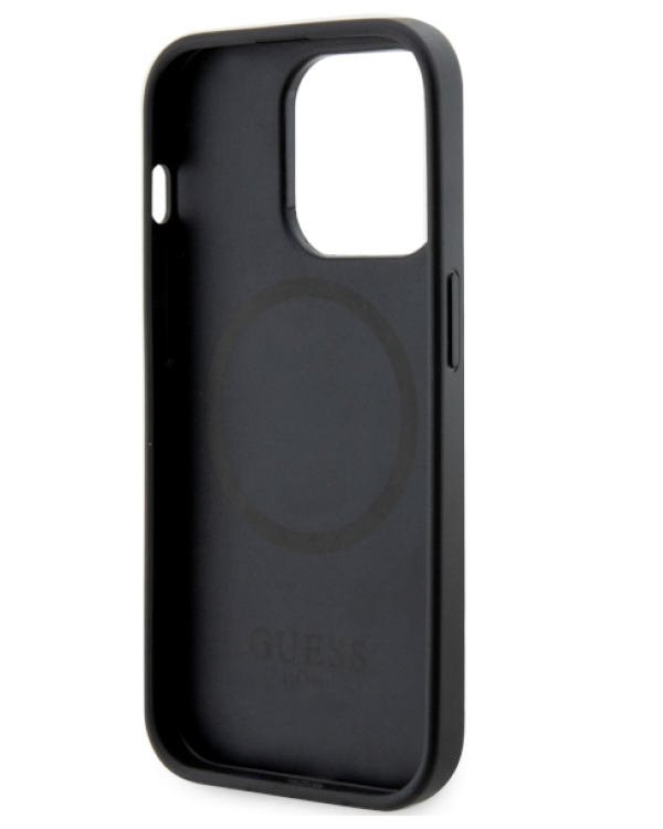 Guess 4G Printed Stripes MagSafe Back case Защитный Чехол для Apple iPhone 14 Pro Max