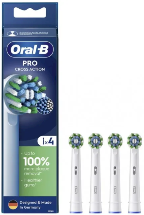 Oral-B EB50RX CrossAction Насадки для электрической щетки 4шт.