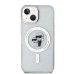 Karl Lagerfeld IML Glitter Karl and Choupette MagSafe Case Защитный чехол для iPhone 15 / прозрачный