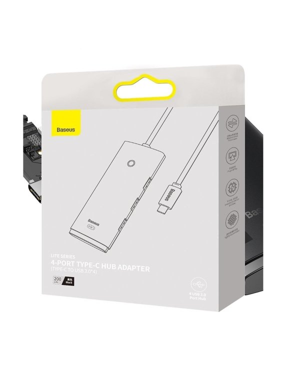 Baseus Hub Lite USB-C to 4x USB 3.0 / 2m