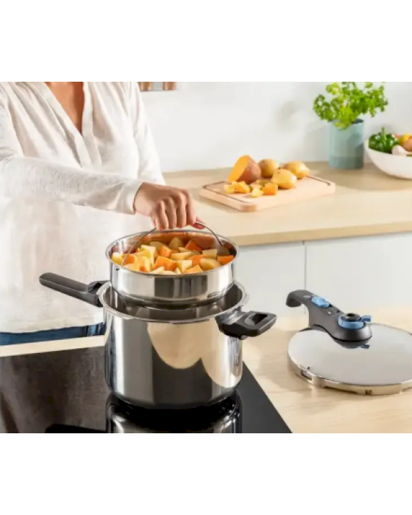 Дополнительное изображение книги «Tefal Secure trendy P2580701 Скороварка 6L»