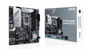 Asus Материнская плата PRIME Z690M-PLUS D4 / mATX / LGA1700