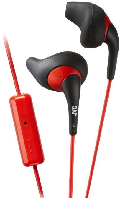Обложка книги «JVC HA-ENR15-BR-E Gumy Sport Hаушники с пультом и микрофоном черный»