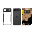 Tactical Quantum Stealth Cover Защитный чехол для Apple iPhone Air / прозрачный/чёрный