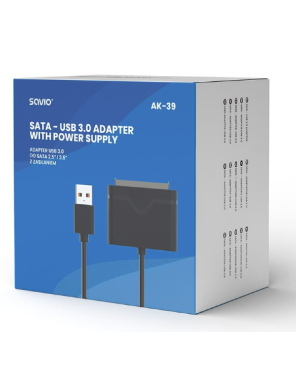 Savio AK-39 USB 3.0 - SATA III Адаптер
