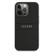 Guess GUHCP13XPSASBBK Saffiano Stripe Back Case Чехол для Apple iPhone 13 Pro Max Черный