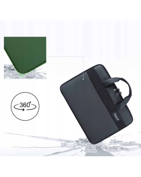 Qualo QPL‑SU‑01 Компьютерная сумка 13,3" черная