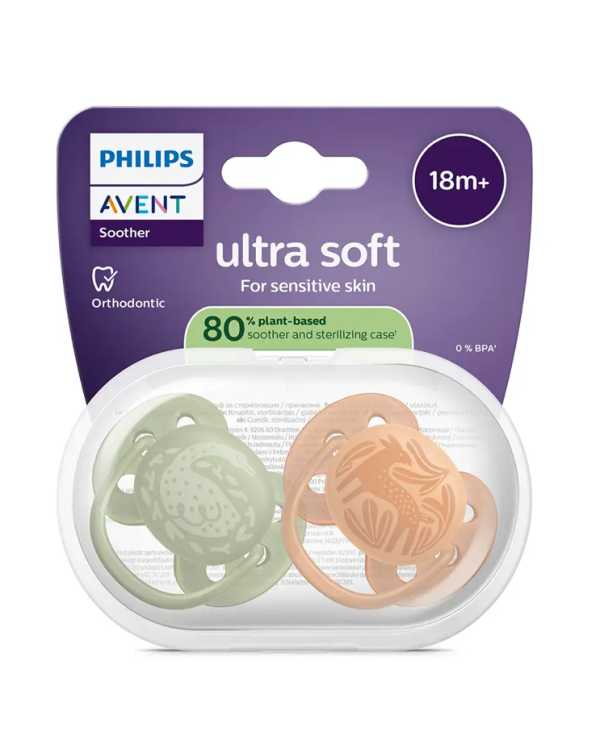 Philips Avent Ultra soft Neutral Соска 18M+ / 2 шт.