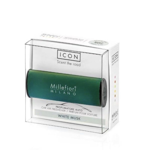 Millefiori Milano Icon Ароматизатор Для Машины White Musk Classic