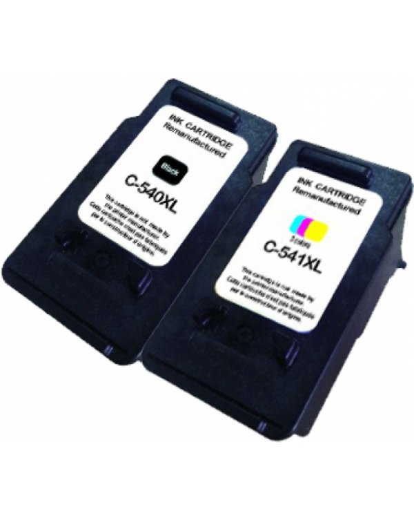 UPrint Canon 540/541XL Комплект цветных картриджей