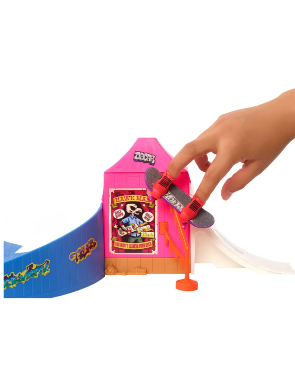 Hot Wheels Finger Skate Amusement Комплект для пальцевых скейтбордов