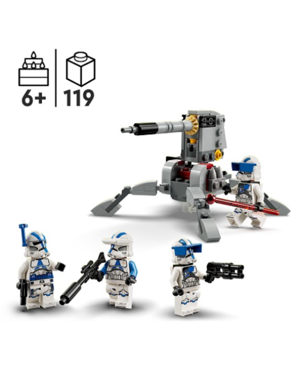 LEGO 75345 501st Clone Troopers Battle Конструктор