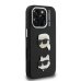 Karl Lagerfeld Grained PU K&CH Heads Case Чехол для Apple iPhone 16 Pro Max