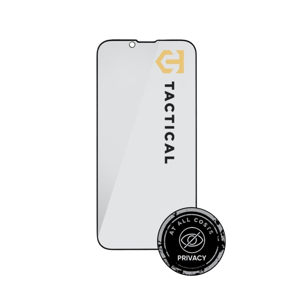 Tactical Glass Shield Privacy Stealth 5D Защитное стекло для Apple iPhone 13/13 Pro/14/16e / чёрный