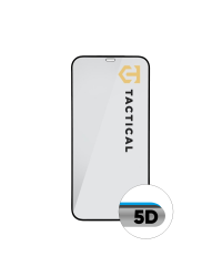 Tactical Glass Shield 5D Защитное стекло для Apple iPhone 12 Pro Max / чёрный