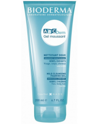 Bioderma ABCDerm Gel Moussant Мягкий очищающий пенящийся гель 200 ml