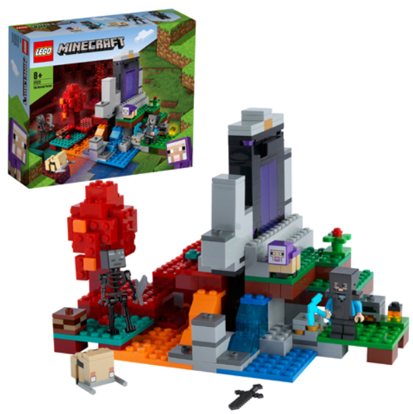 LEGO 21172 Minecraft The Broken Portal Конструктор