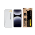 Tactical Glass Shield Privacy Stealth 5D Защитное стекло для Xiaomi Redmi Note 14 Pro 4G/5G, Poco X7 5G / чёрный
