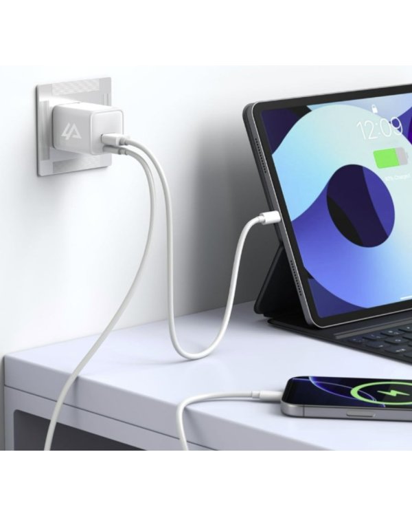 iPeax GaN USB-C / USB 3арядное устройство 25W