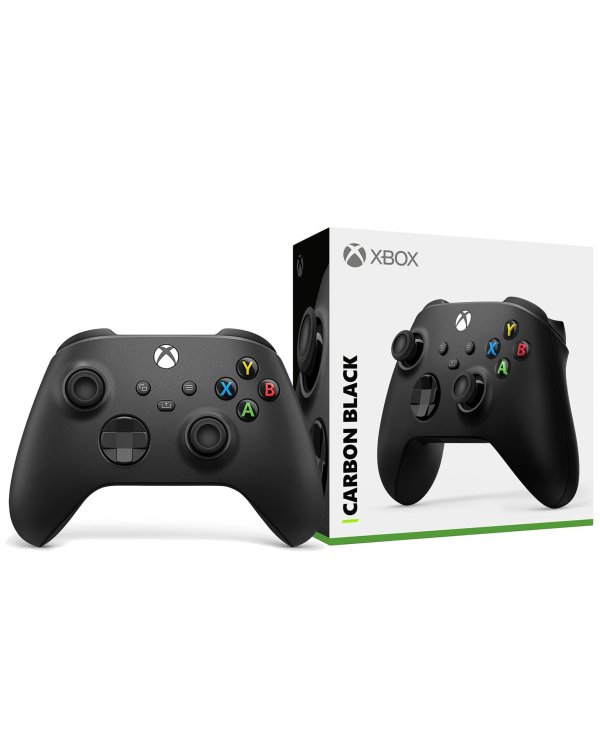 Дополнительное изображение книги «Microsoft Xbox Wireless Controller Carbon Black Игровой контроллер (QAT-00002)»