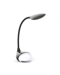 Platinet PDLQ10B Цветная RGB настольная LED 6W Лампа с Гибким штативом и Тач Панелю AC 100-240V Черный