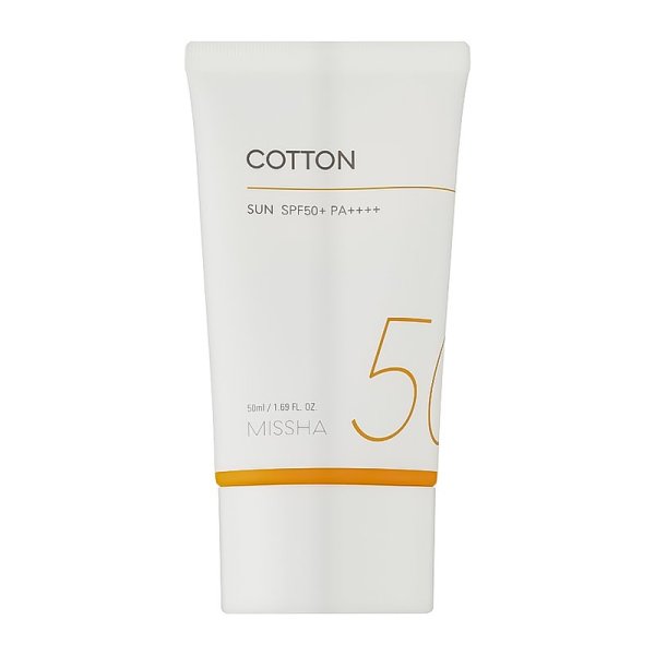 Обложка книги «MISSHA All-Around Safe Block Cotton Sun SPF 50+ PA++++ 50 ml Солнцезащитное средство»