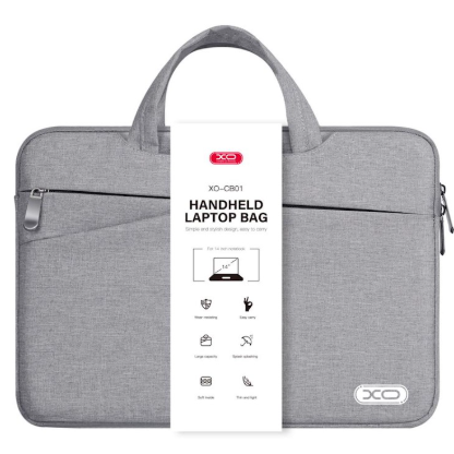 XO CB01 Сумка для ноутбука 14" Серая