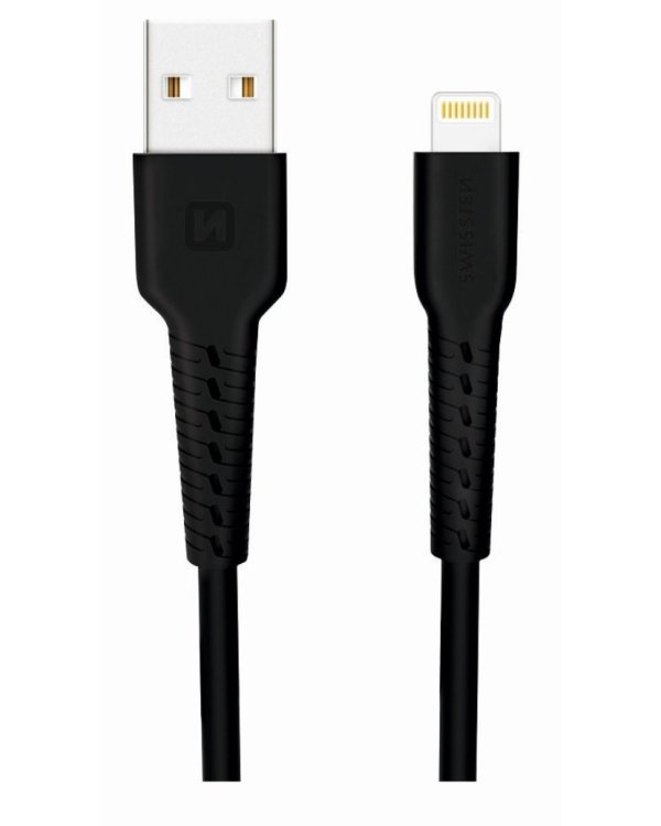 Swissten Basic Fast Charge 3A Lightning Кабель Для Зарядки и Переноса Данных 1m