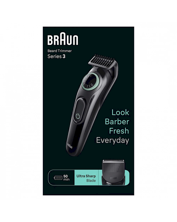 Braun BeardTrimmer 3 BT3421 Триммер для бороды