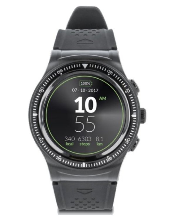 Forever Smart SW-500 Умный Браслет для спорта GPS / Пульсометр / IP66 / BT 4.0 / Gorilla Glass